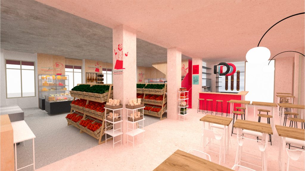 intérieur Douze en 3D