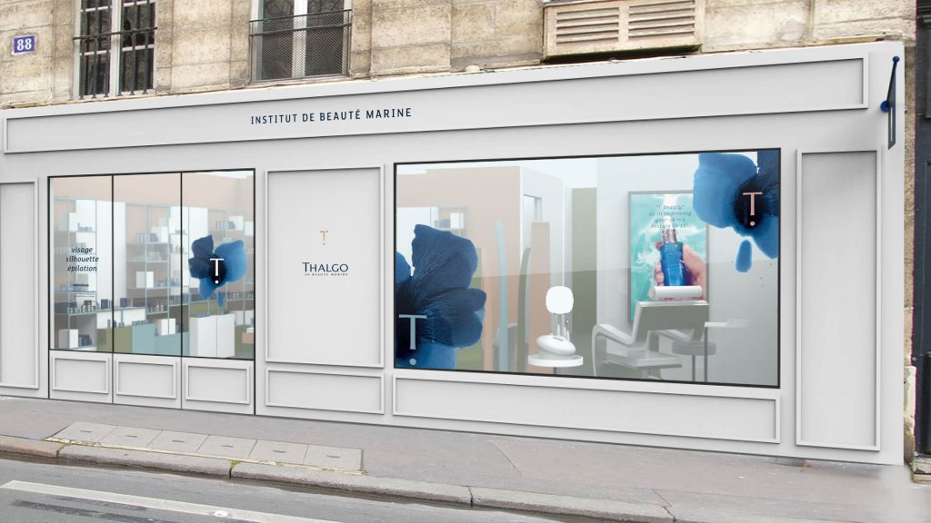 devanture thalgo en 3D